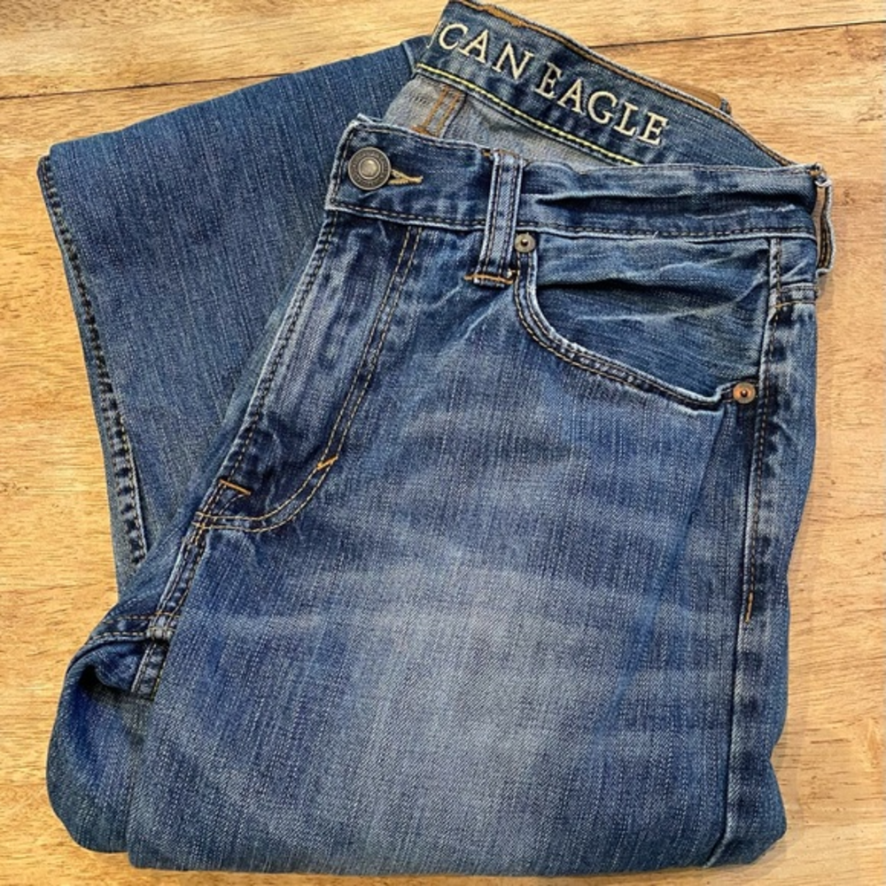 American‎ Eagle Men’s 30/32 Slim Straight Denim Jeans
